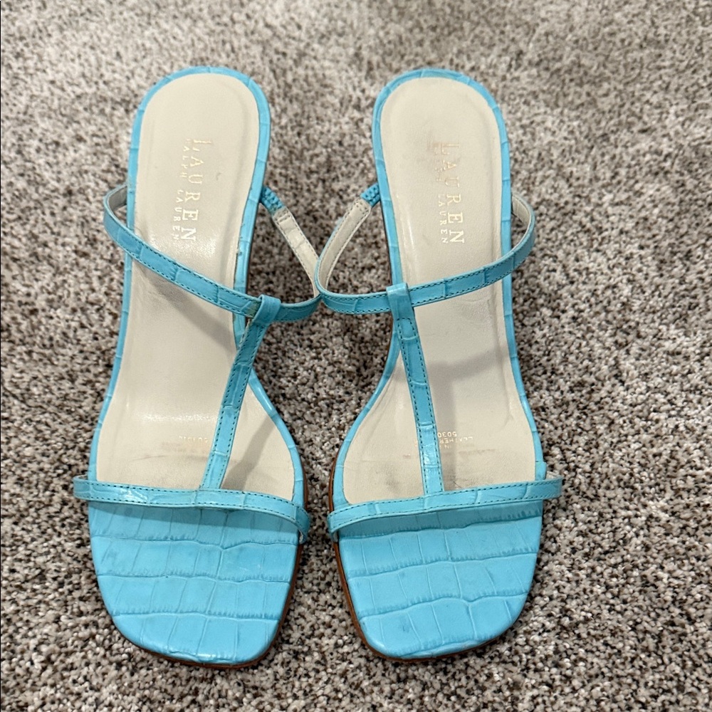 Lauren Ralph Lauren Turquoise Sandals